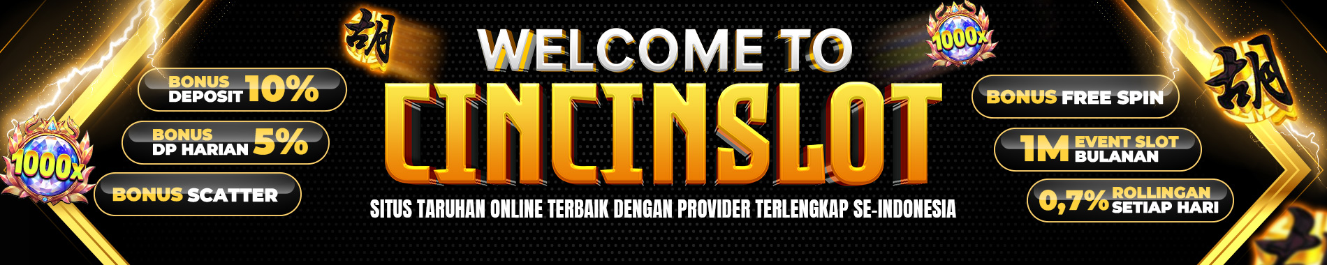welcome cincinslot banner